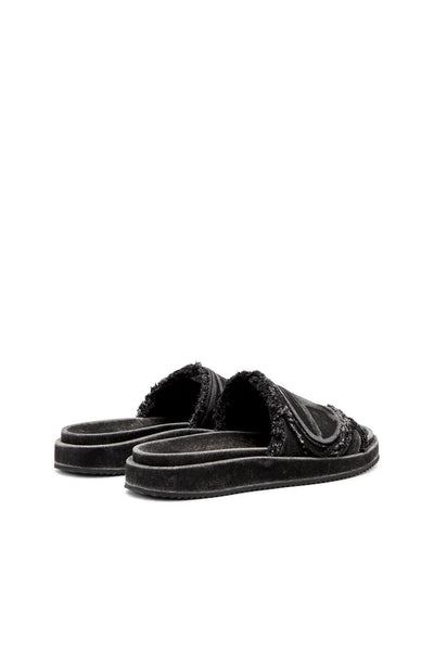 Sa-Slide D-Distressed denim slides